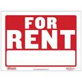 Bazic Products 9 x 12 in. Rent Sign S-4